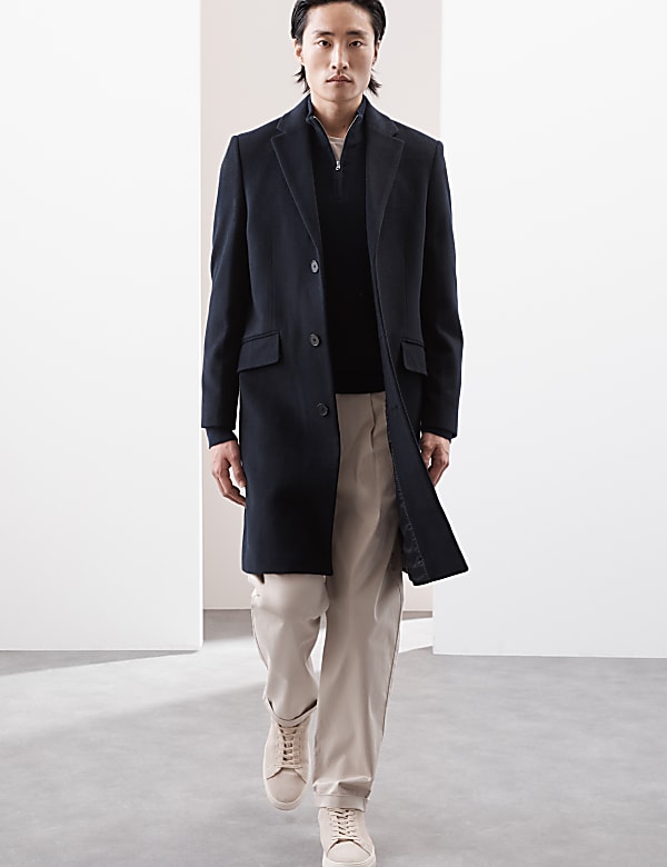 Πουλόβερ με φερμουάρ στο μισό μήκος από 100% κασμίρι - GR