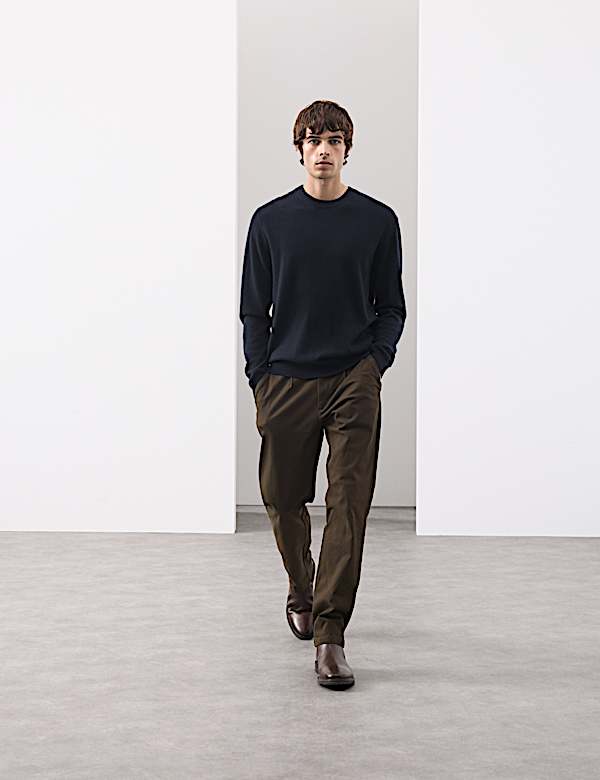 Pure Cashmere Crew Neck Jumper - US