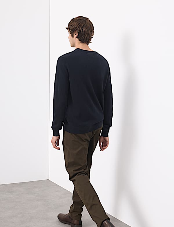 Pure Cashmere Crew Neck Jumper - US