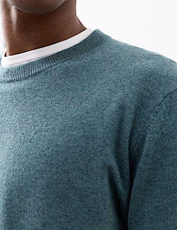 Pure Cashmere Crew Neck Jumper - US
