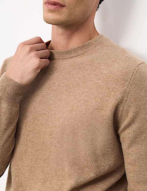 Pure Cashmere Crew Neck Jumper - US