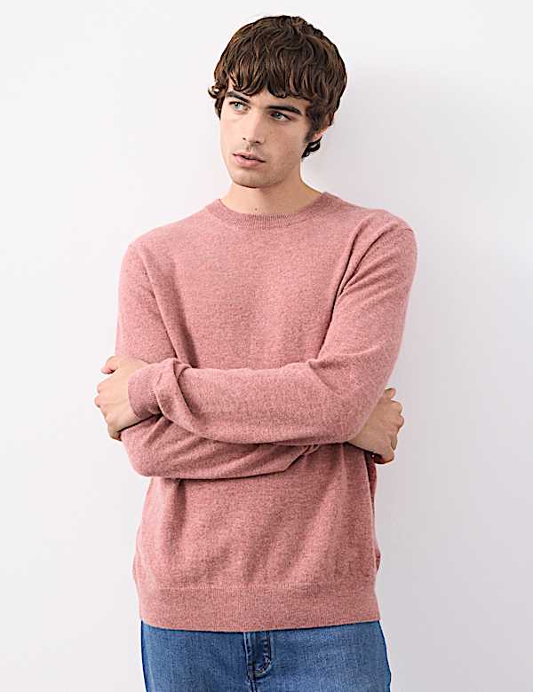 Pure Cashmere Crew Neck Jumper - US