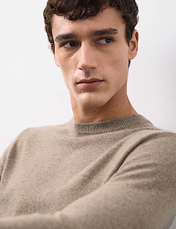Pure Cashmere Crew Neck Jumper