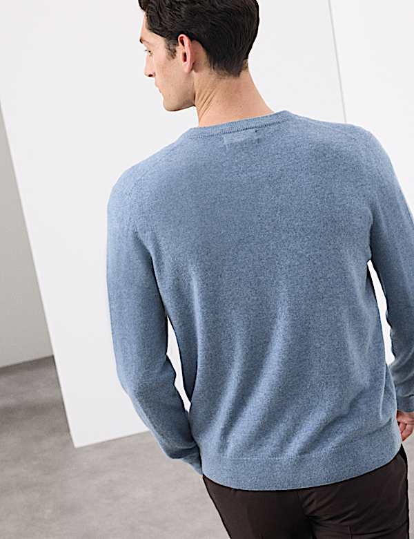 Pure Cashmere Crew Neck Jumper - US
