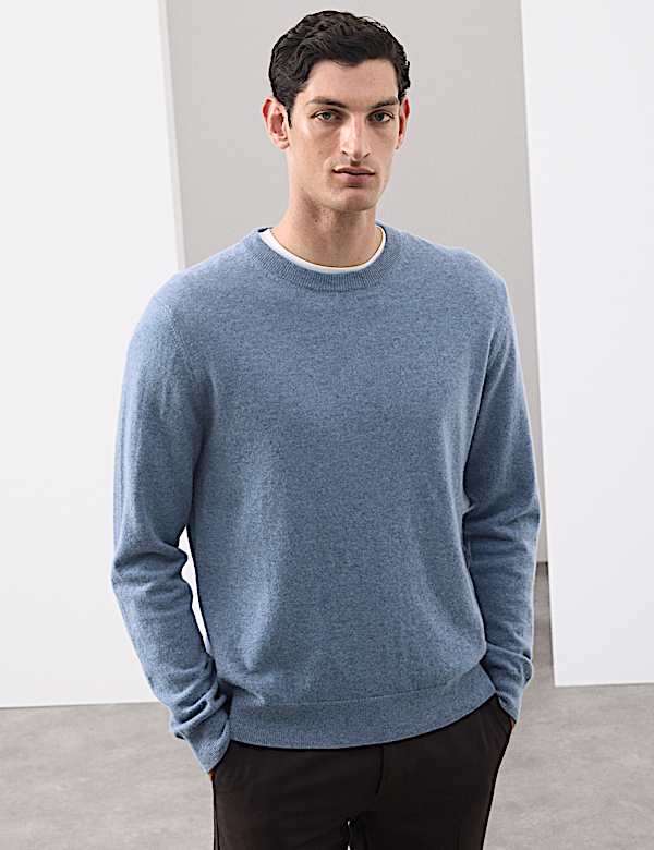 Pure Cashmere Crew Neck Jumper - US