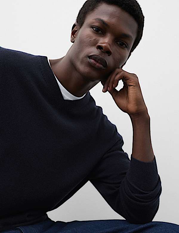 Pure Cashmere V-Neck Jumper