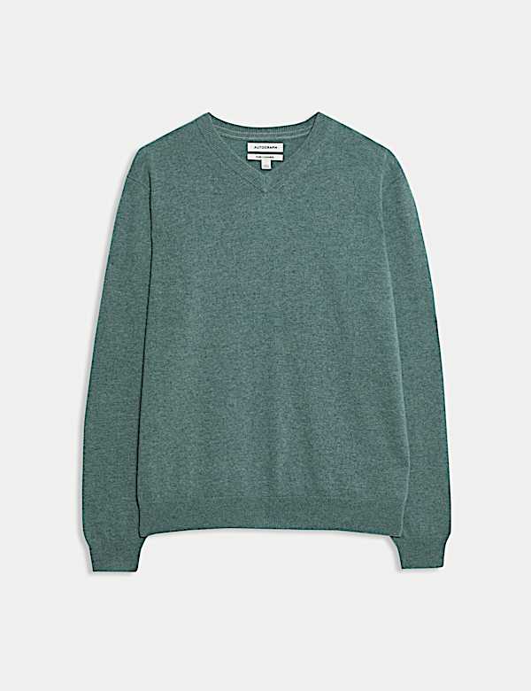 Pull 100 % cachemire à col en V - BE