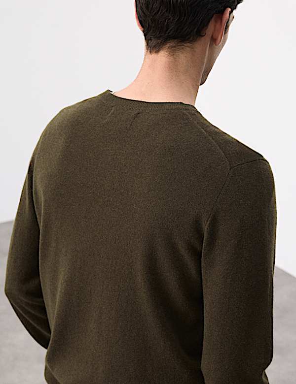 Pure Cashmere V-Neck Jumper