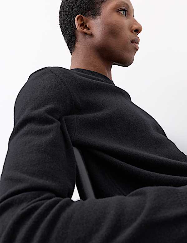 Pure Cashmere V-Neck Jumper - GR