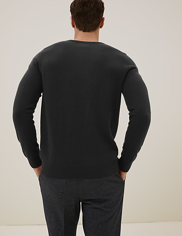 Pure Cashmere V-Neck Jumper