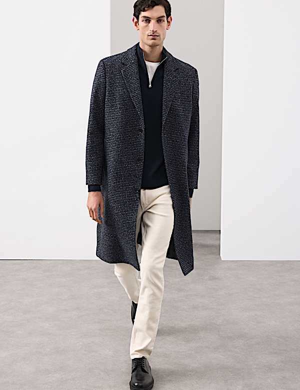 Pure Cashmere Half Zip Jumper