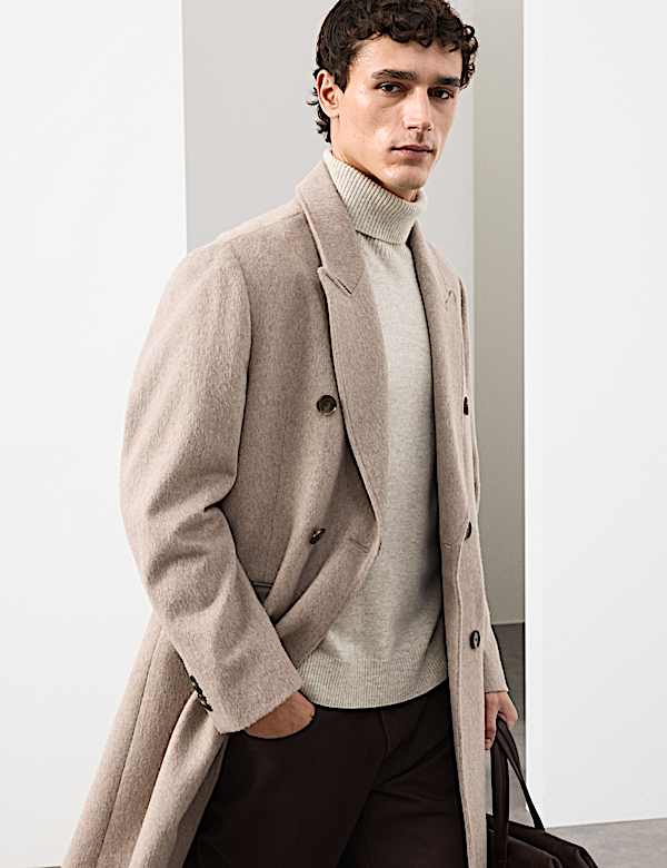 Pure Cashmere Roll Neck Jumper - HU