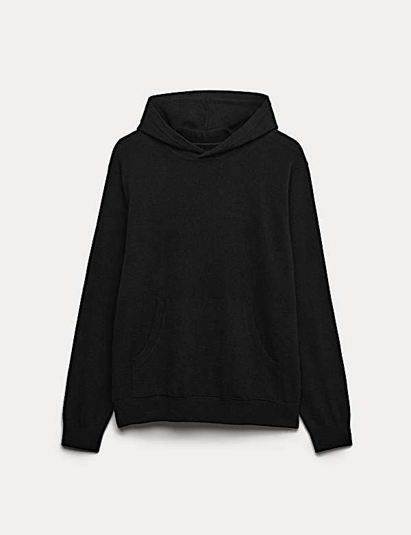 Pure Cashmere Knitted Hoodie - NL