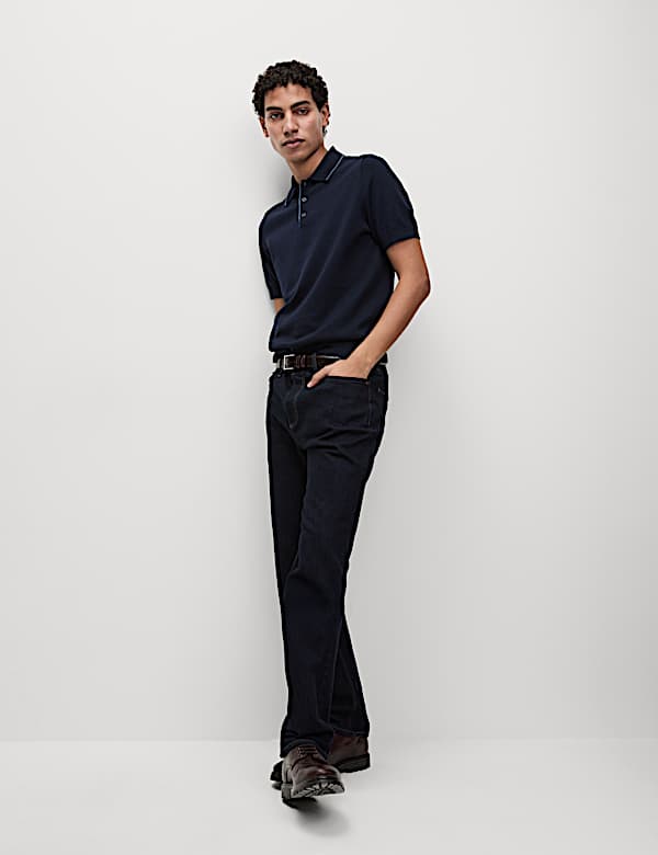 Polo de punto de algodón - US