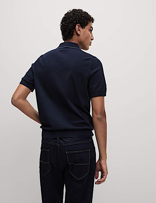 Polo de punto de algodón - US