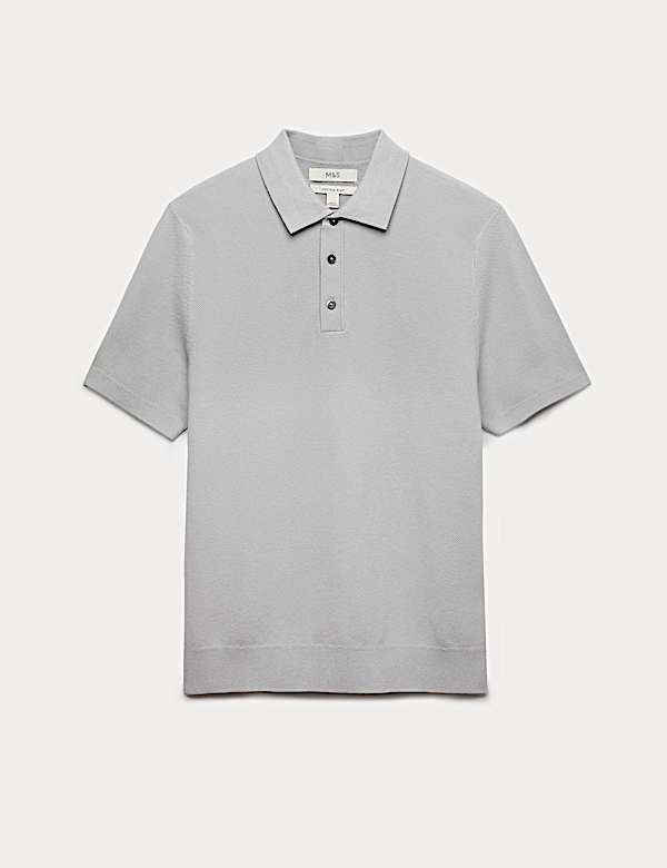 Polo coupe standard en maille de coton - CA