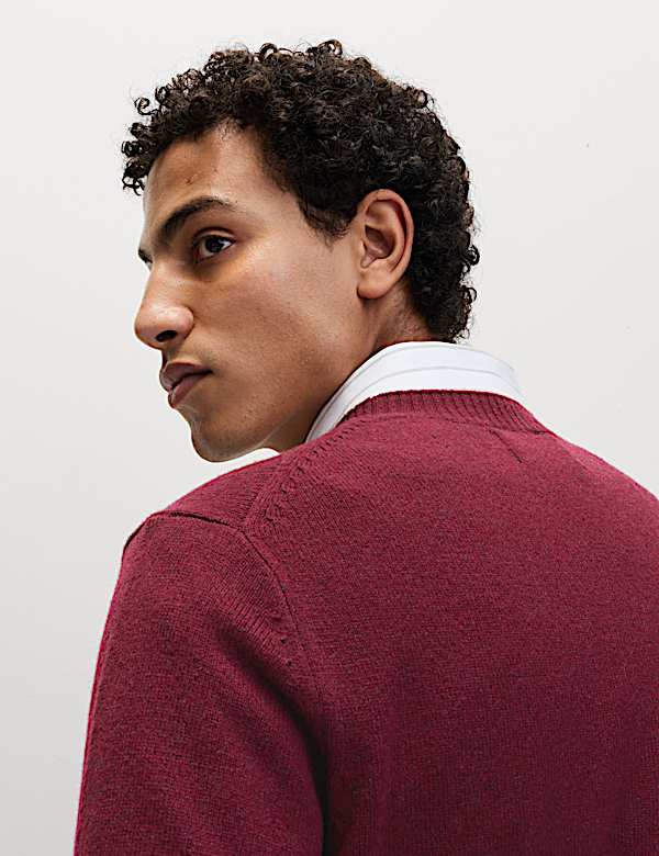 Pure Lambswool Crew Neck Jumper