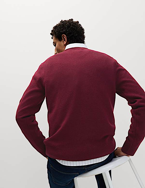 Pure Lambswool Crew Neck Jumper