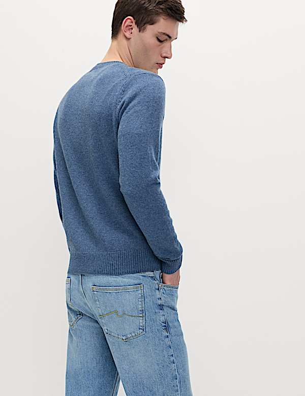 Pure Lambswool Crew Neck Jumper