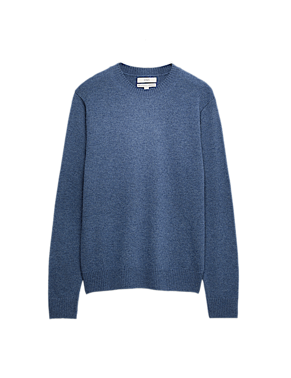Pure Lambswool Crew Neck Jumper
