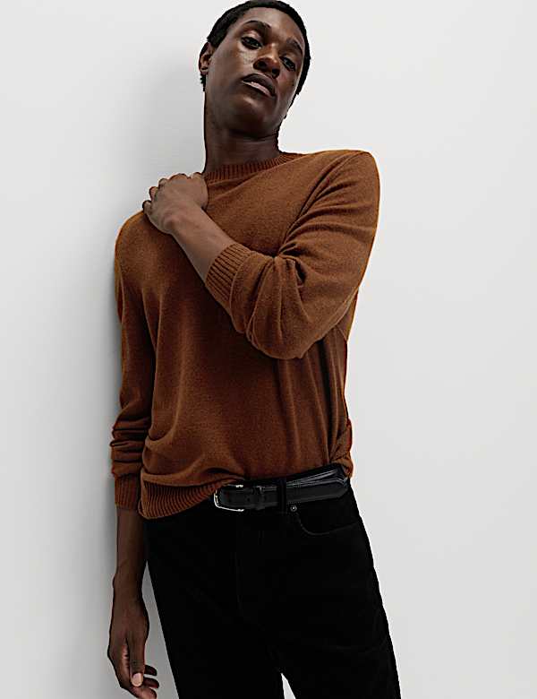 Pure Lambswool Crew Neck Jumper - BN