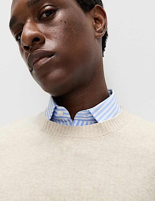 Pure Lambswool Crew Neck Jumper