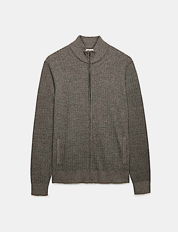 Cotton Rich Smart Funnel Neck Jumper - CN