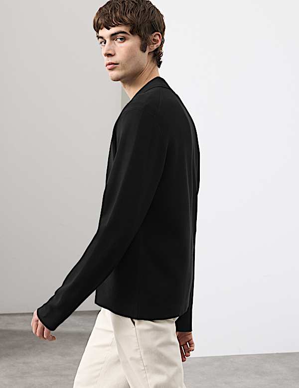 Milano-knit Zip up Knitted Jacket - AU