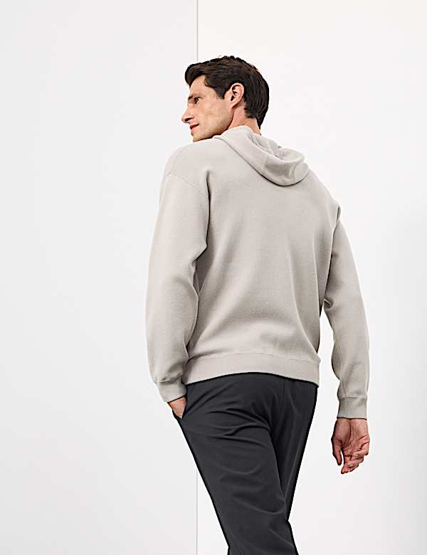 Milano Stitch Knitted Hoodie - JO