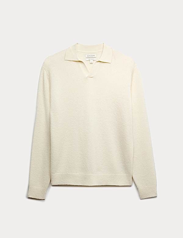 Merino Mohair Blend Block Striped Jumper - JE