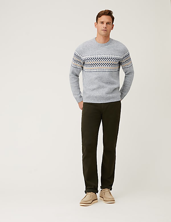 Fair Isle Crew Neck Jumper
