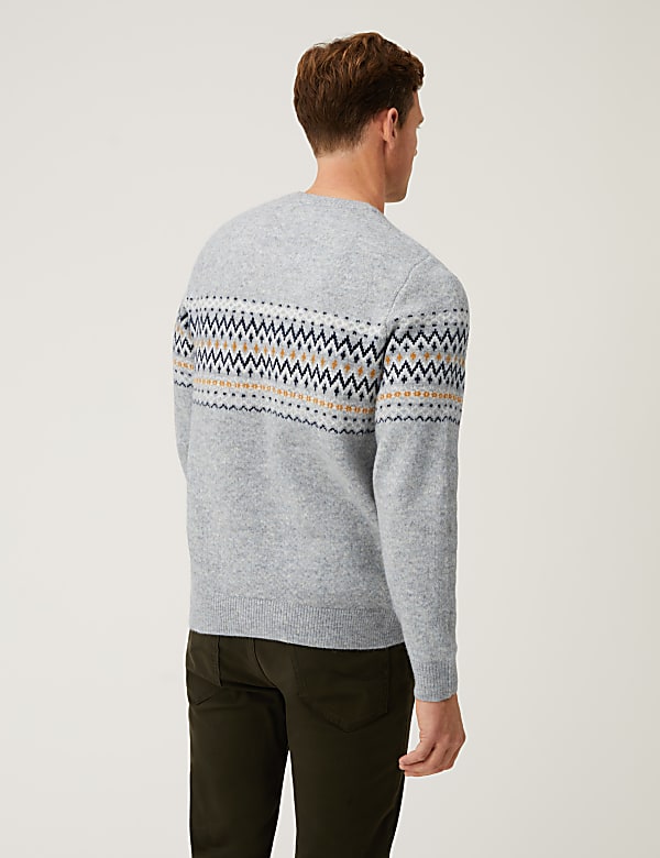 Fair Isle Crew Neck Jumper