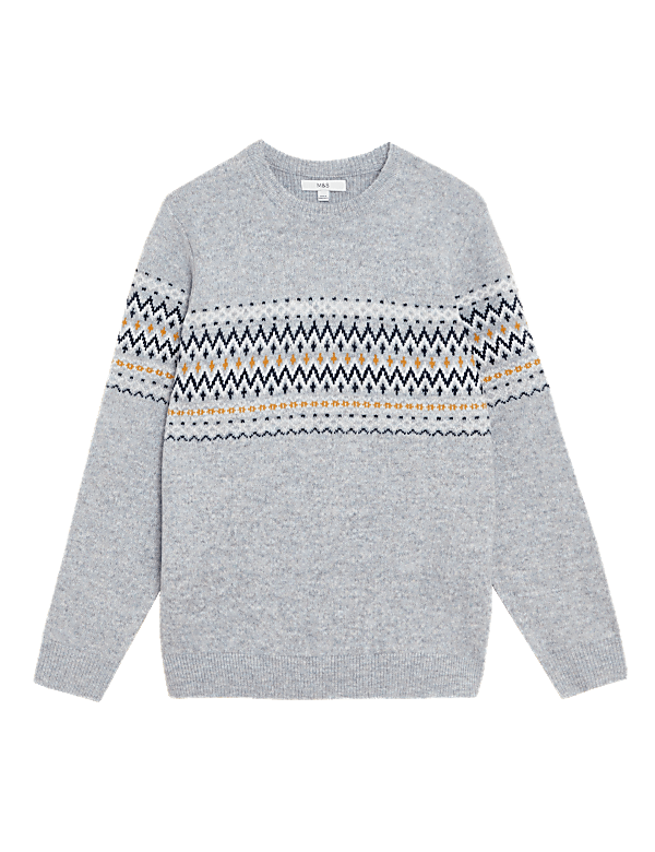 Fair Isle Crew Neck Jumper