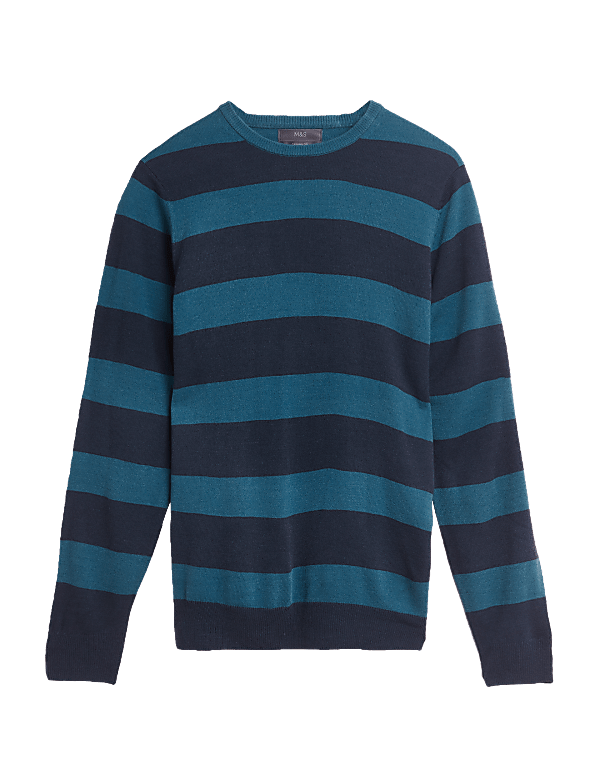 Striped Round Neck Jumper