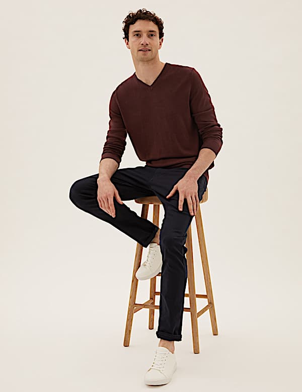 Cashmilon&trade; V-Neck Jumper