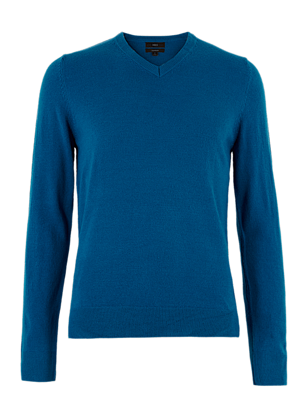 Pure Acrylic Plain V-Neck Cardigans
