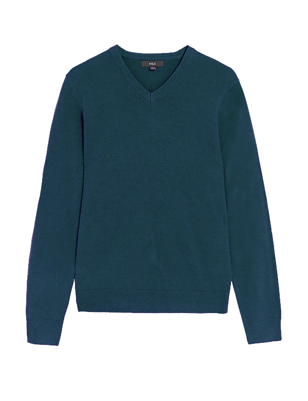 Pure Acrylic Plain V-Neck Cardigans