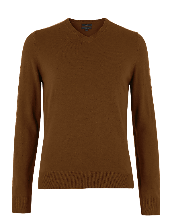 Pure Acrylic Plain V-Neck Cardigans