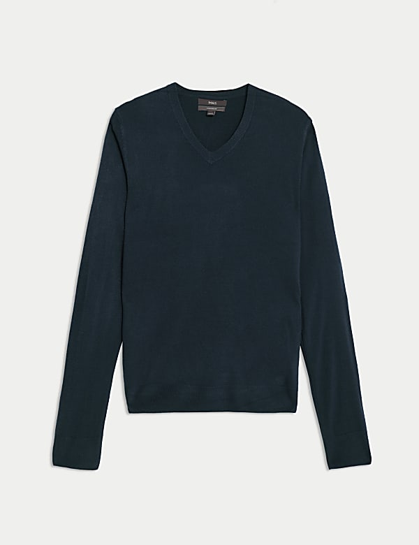 Sweter z dekoltem w serek Cashmilon&trade; - PL