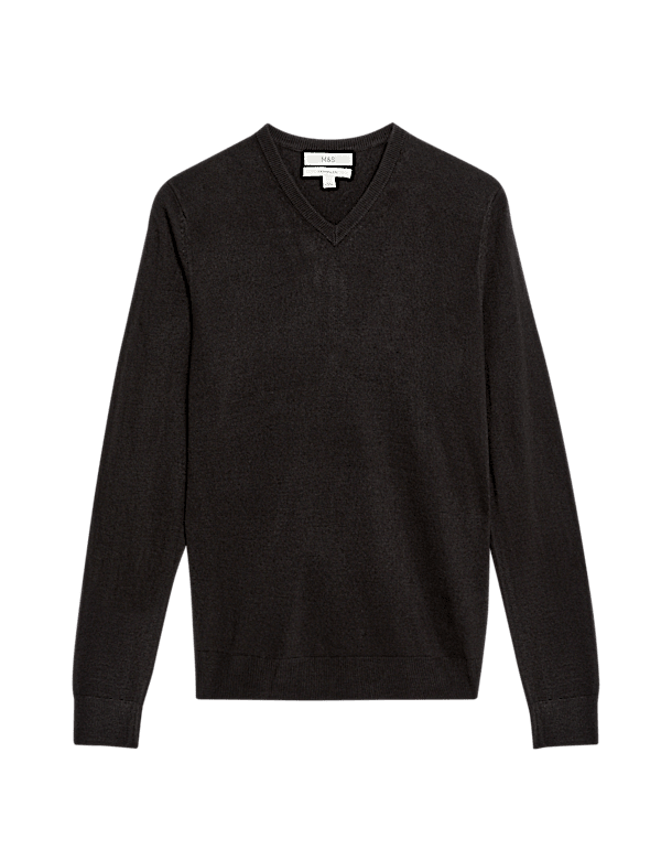 Cashmilon™ V-Neck Jumper