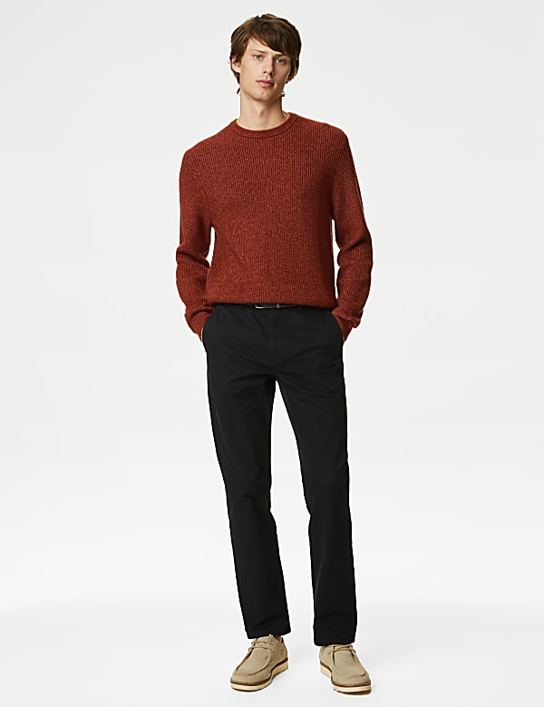 Supersoft Chunky Crew Neck Jumper - TW