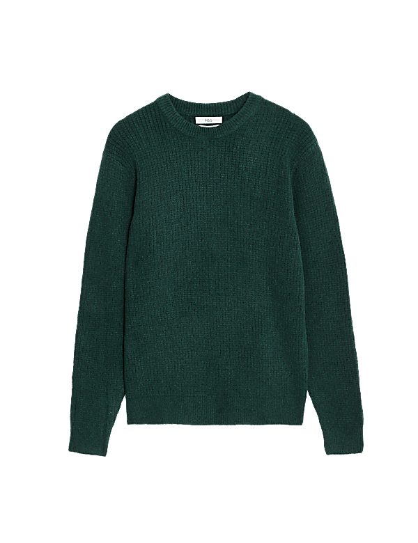 Supersoft Crew Neck Jumper with Wool