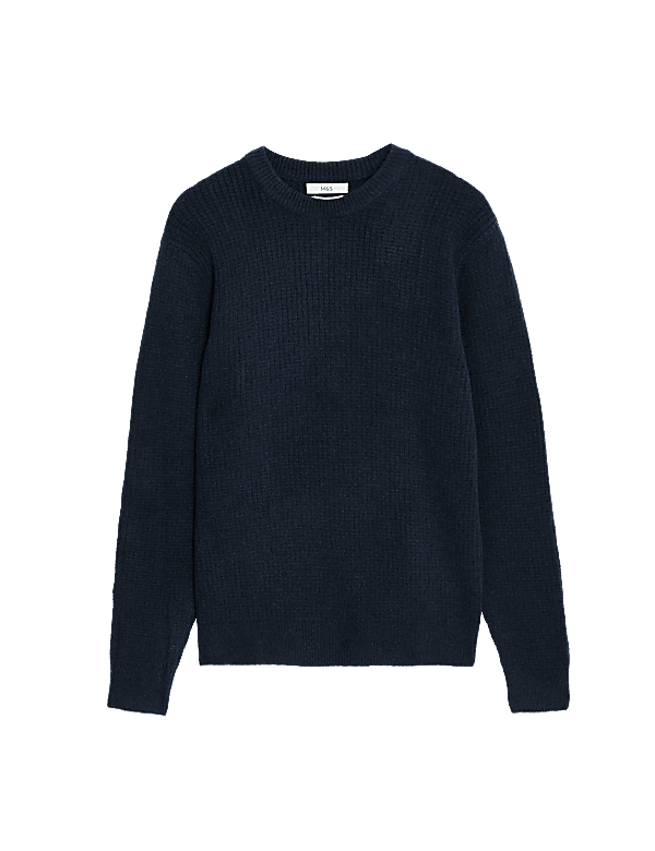 Supersoft Crew Neck Jumper with Wool