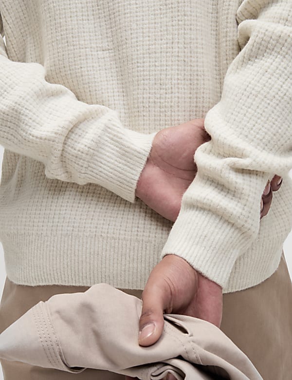 Supersoft Crew Neck Jumper with Wool