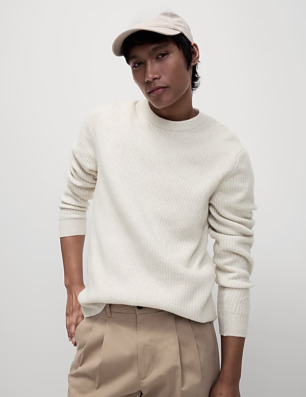 Supersoft Crew Neck Jumper with Wool