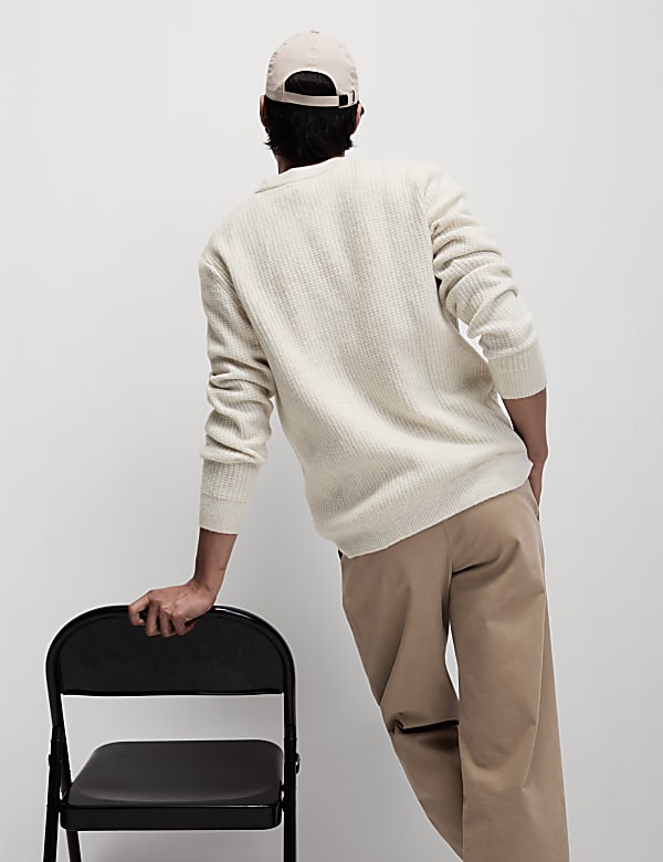Supersoft Crew Neck Jumper with Wool