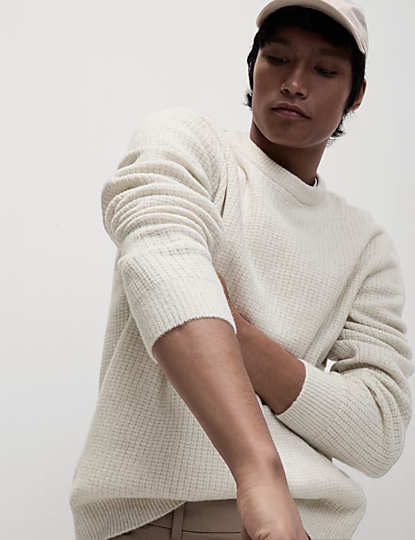 Supersoft Crew Neck Jumper with Wool
