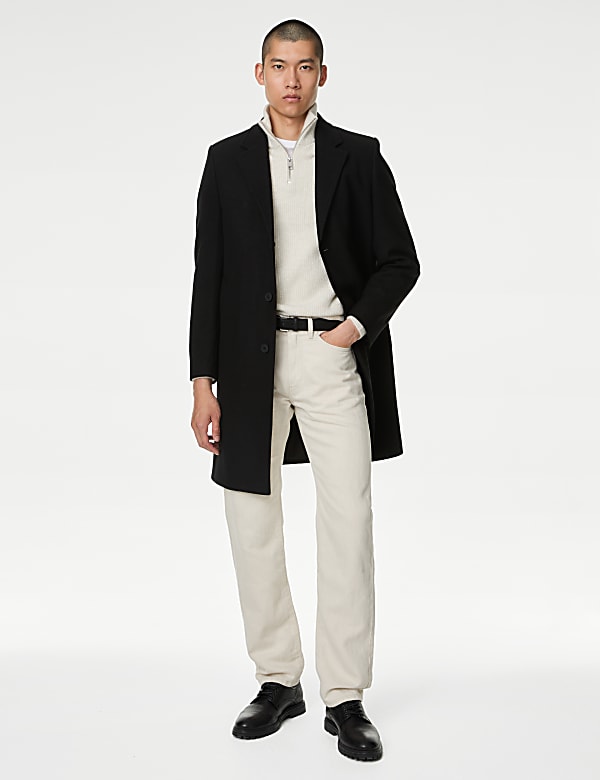 Supersoft Half Zip Jumper with Wool