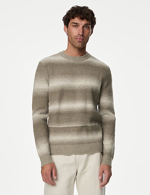 Marks and spencer striped jumper hotsell