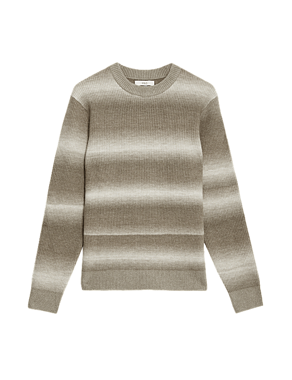 Supersoft Striped Jumper with Wool